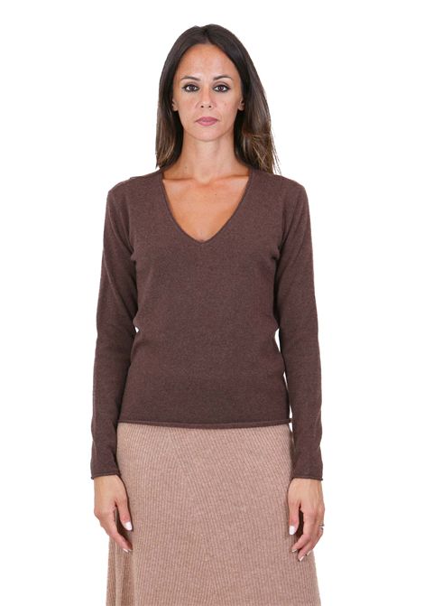 SCOLLO A V NOT SHY | Maglie | ASPEN-4702500CCOFFEE